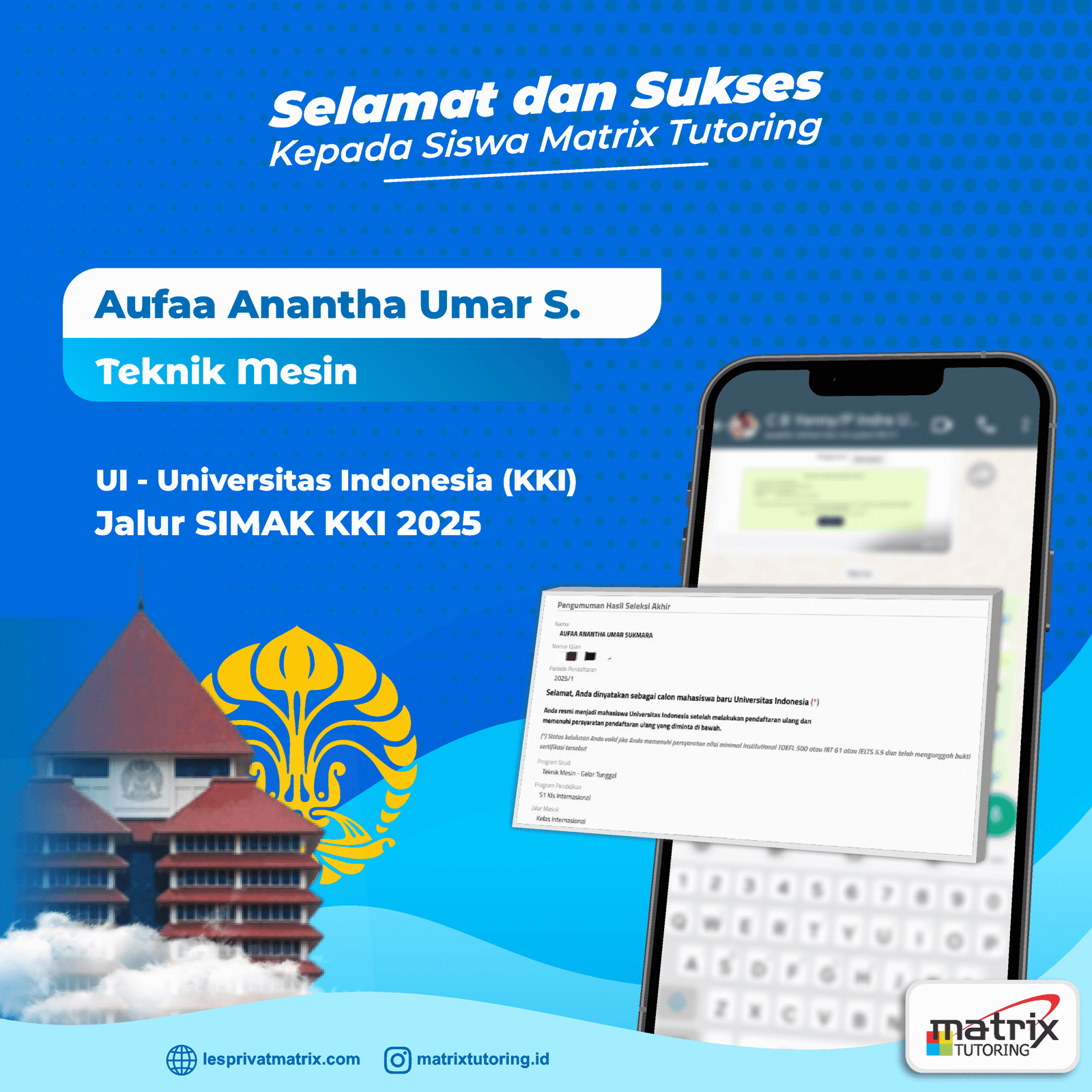 Bimbel intensif 1-on-1 persiapan PTN Bimbel intensif 1-on-1 persiapan PTN